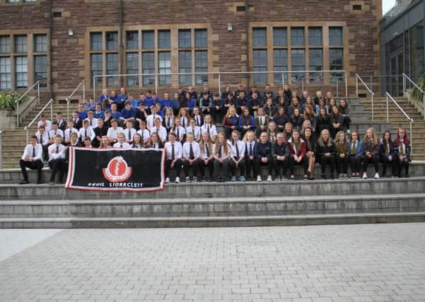 Pupils from all four Comhairle secondary schools  Nicolson Institute, Sir E Scott, Castlebay and Lionacleit (pictured) are taking part in the multi-sport event which is being held over two days.