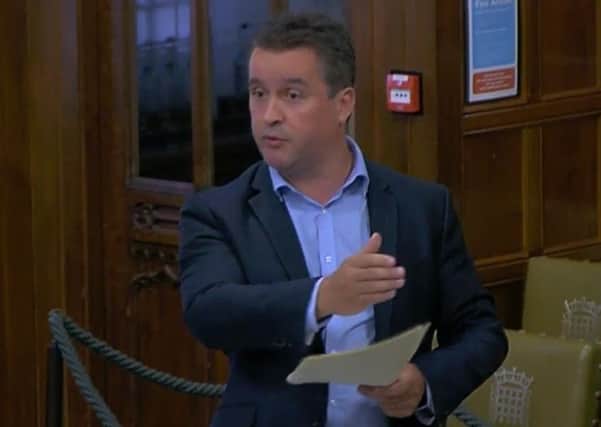 Mr MacNeil speaks in the Westminster Hall debate on fishing last week.