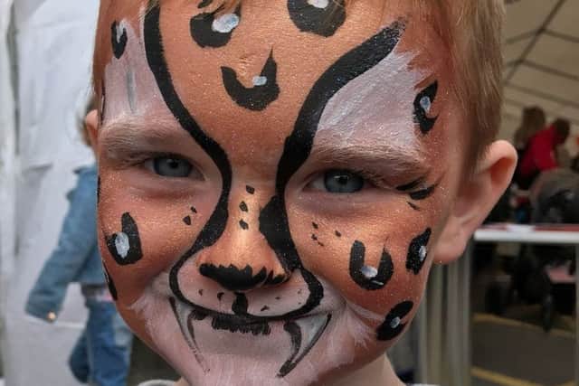 This little cheetah was doing plenty of roaring around the funfair.