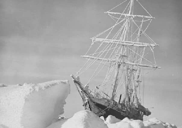 The Endurance frozen in ice on Shackleton expedition. (Picture: National Library /RGS-IBG)
