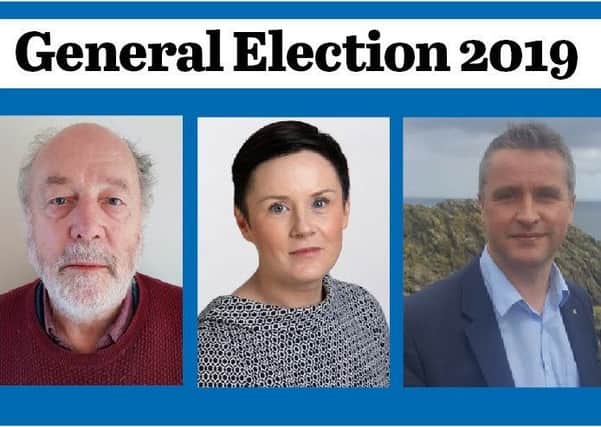 The current candidates standing for the Na h-Eileanan constituency in the General Election is Neil Mitchison for the  Scottish Liberal Democrats;  Alison  MacCorquodale for Scottish Labour and SNP candidate Angus MacNeil.