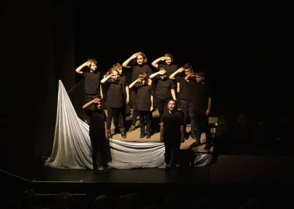 The Iolaire play, An Oidhche Mus Do Sheoil I, was performed by Sgoil An Rubha pupils.