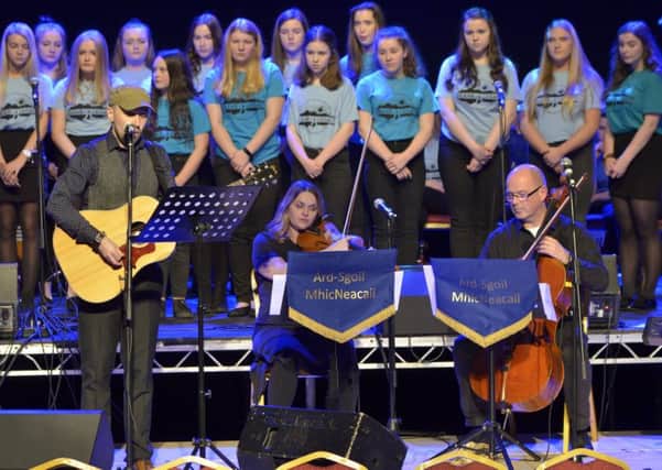 The show will go on for the pupils who will be on their way to the Celtic Connections event in Glasgow this Friday.