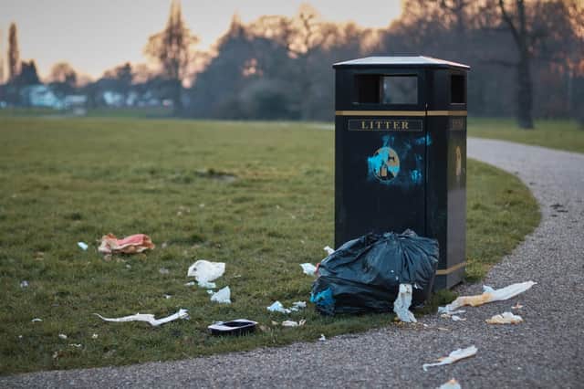 Littering has been a problem at the UK's beauty spots during lockdown (Photo: Shutterstock)